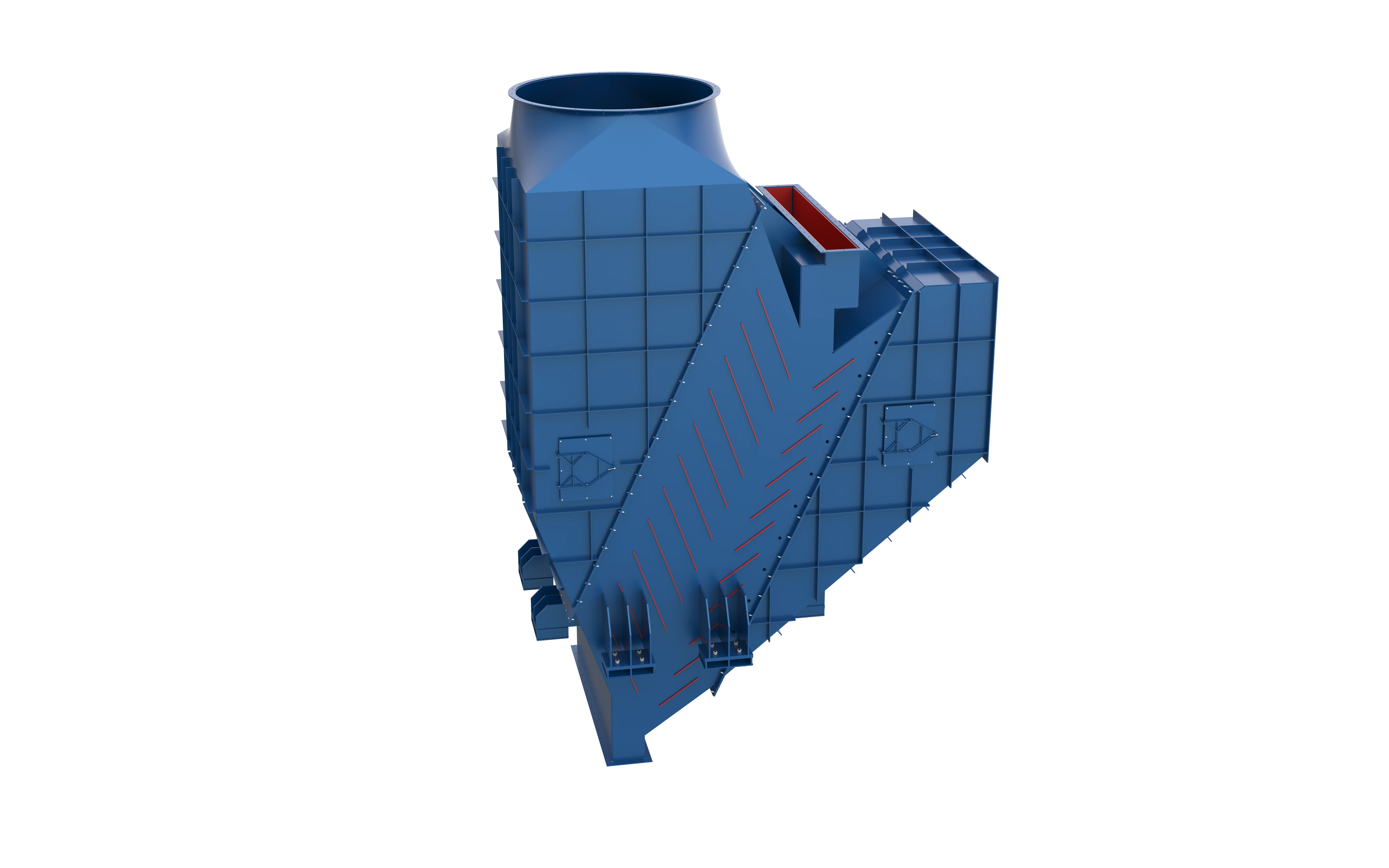 INSTA Static Separator for coarse material classification