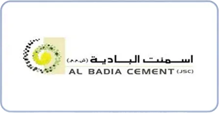 Al Badia Cement JSC partner logo.