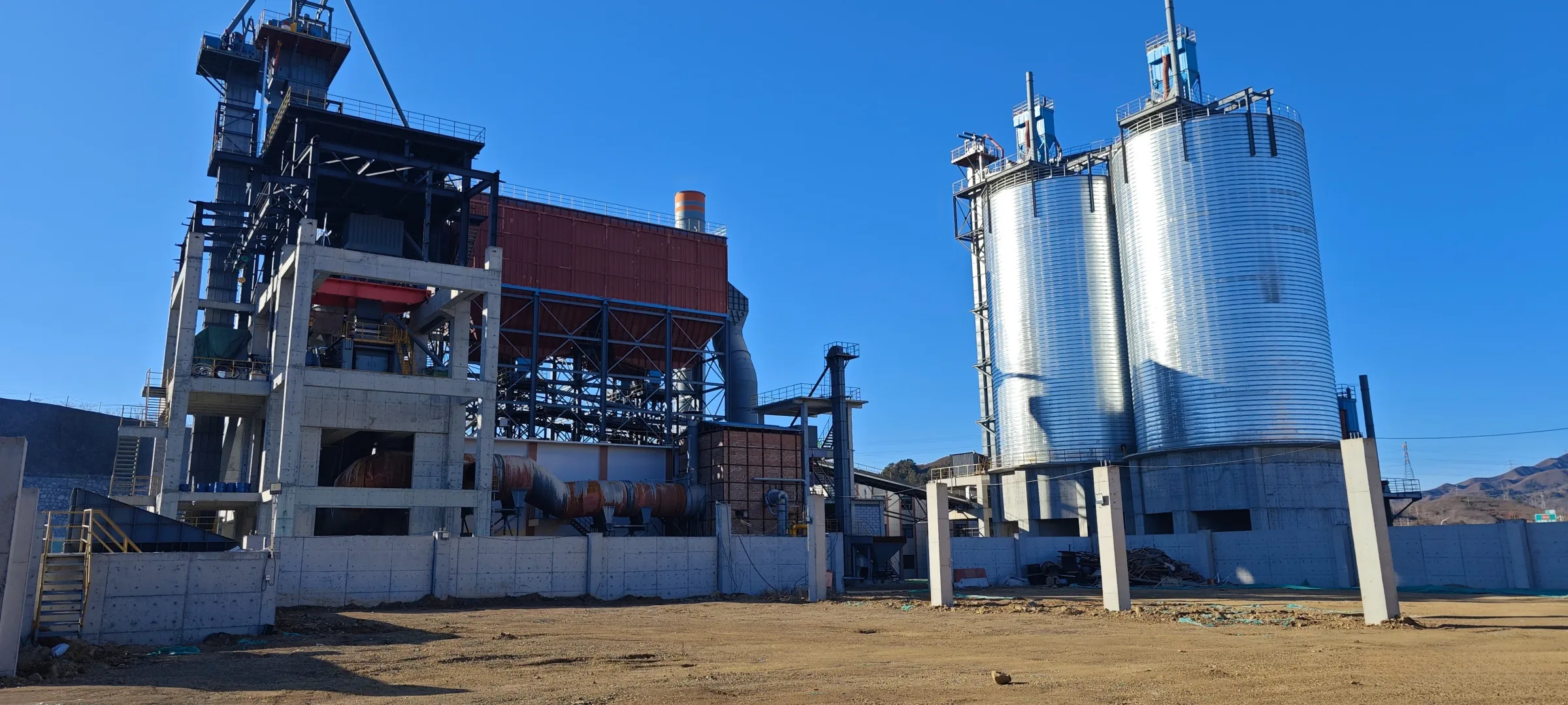 Chengde vanadium-titanium slag powder production line case reference