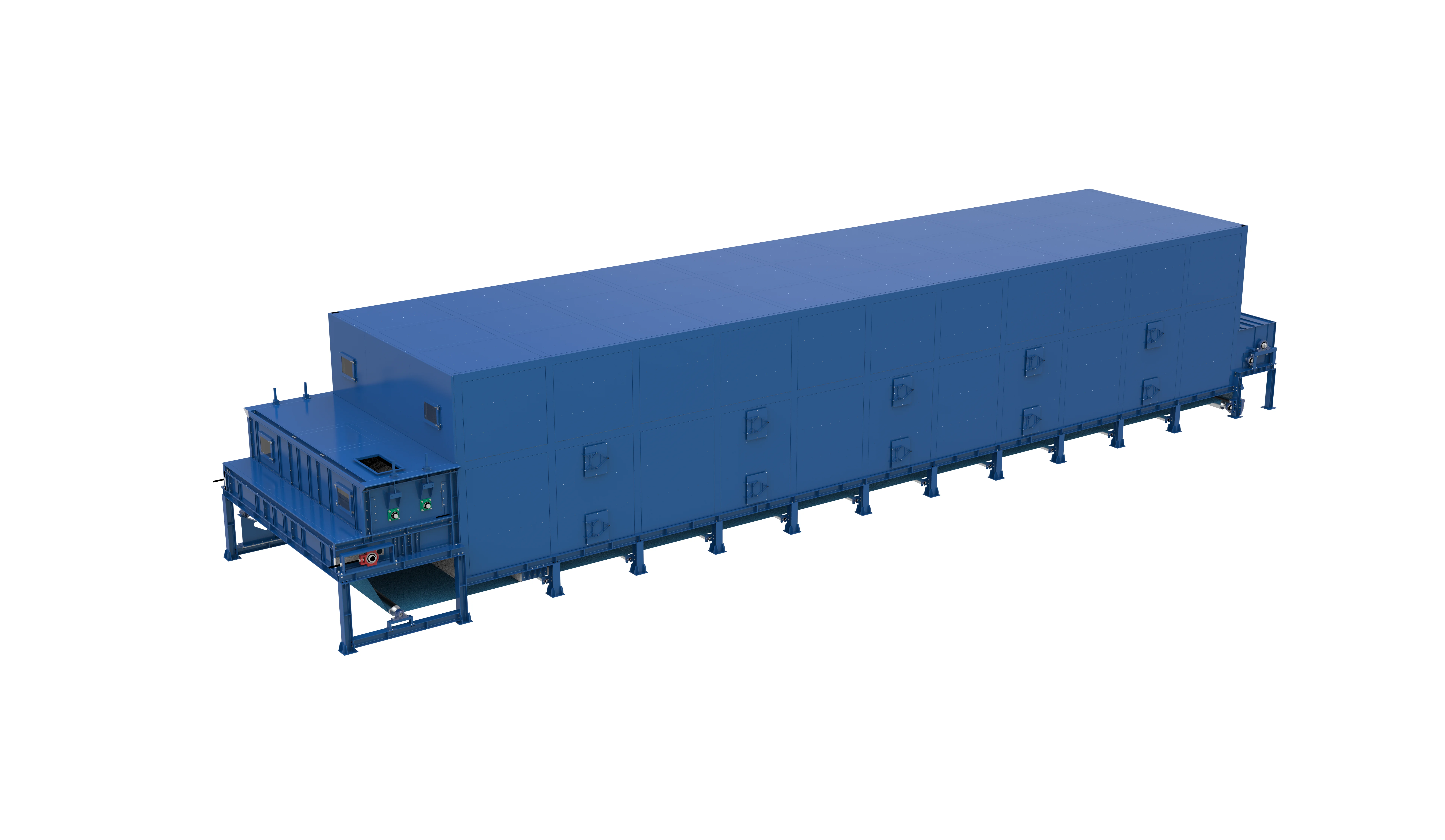 Dryer for alternative fuel pretreatment