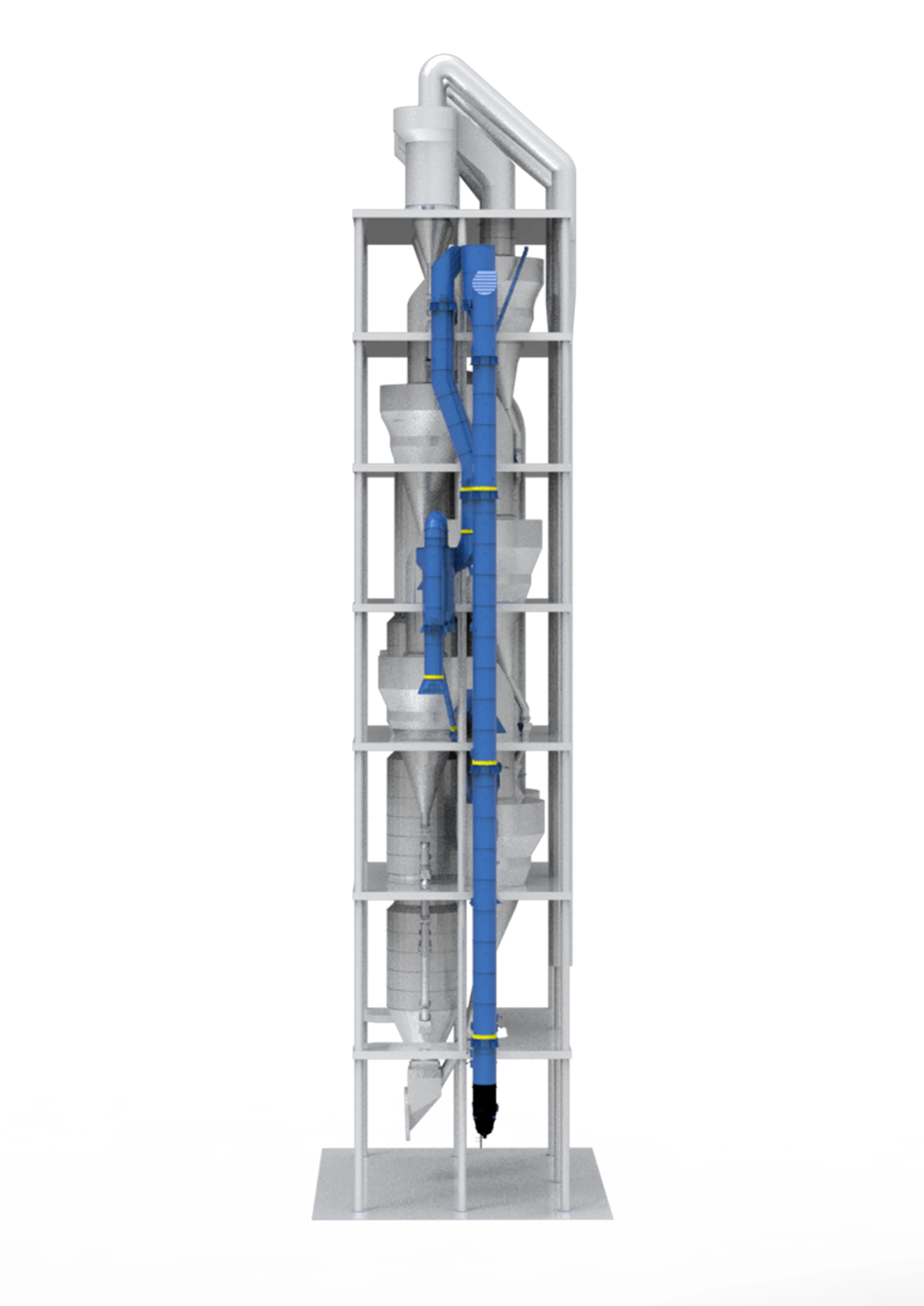 Carbon enrichment furnace for cement clinker production line upgrades
