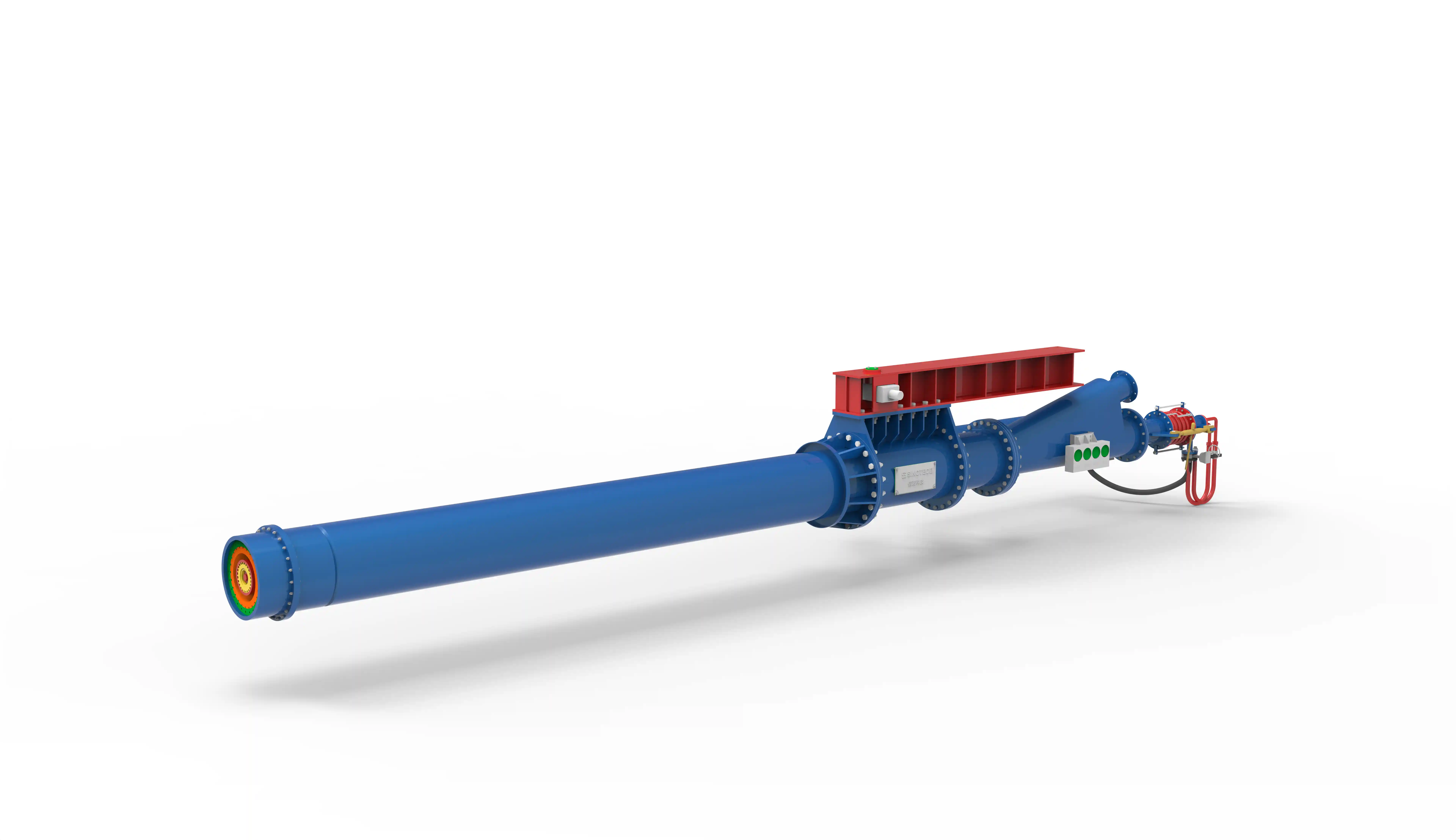 Cement kiln burner equipment with multi-fuel adaptability